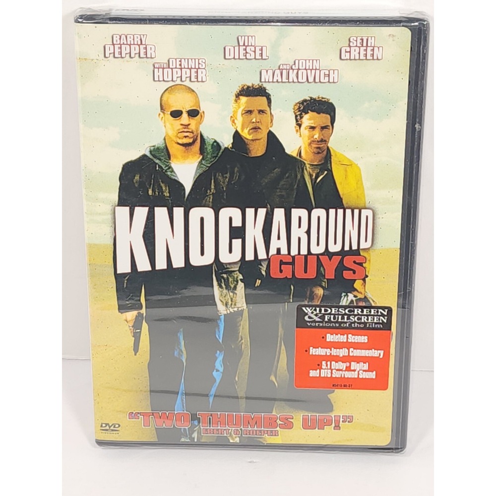 Knockaround‎ Guys DVD 2003 Vin Diesel Seth Green Dennis Hopper Barry Pepper